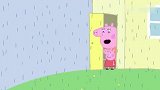 小猪佩奇：佩奇别着急，雨过天晴之后，我们就有泥坑可以玩了