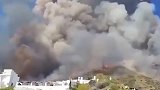 意大利活火山意外大规模喷发 游客已撤离该地