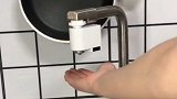 有了这款感应节水器，妈妈再也不用担心我忘关水龙头了