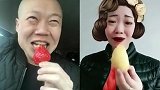 趣事精选，这个大草莓好香啊