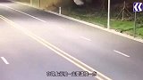 女子飞身与车“比赛”，赢了比赛却输了命，监控拍下全过程！