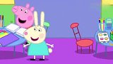 小猪佩奇：羚羊夫人带着面具上课，同学傻眼了，把她当成了陌生人
