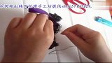 DIY发饰-20111206-丝带褶皱裙边发夹发卡