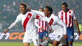 秘鲁VS巴拉圭经典战役：15年美洲杯季军战 卡里略格雷罗建功