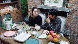 郎朗吃饭不嚼直接吞下去，吉娜心疼你没时间好好吃饭