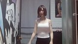 保洁阿姨开门吓我一跳，没有跟上音乐，幸好后面跟上了