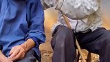 青丝白发才是福,爷爷奶奶感情真好