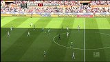 德甲-1516赛季-联赛-第2轮-第92分钟射门 沃尔夫斯堡空门不进 沃尔夫斯堡头球命中横梁-花絮