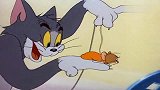 猫和老鼠：杰瑞使用了妙计，汤姆成了鱼饵，杰瑞成了钓鱼人！
