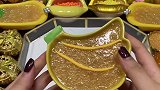 用眼线笔、史莱姆、小零件给牛头胶染色，无硼砂，好好玩