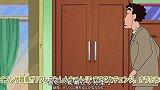蜡笔小新：小新帮爸爸把鞋藏在小白的窝里，小白刚想逃就被臭晕了