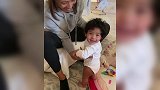 瓦妮莎发布7个月大的小女儿视频 长相甜美神似Gigi和科比