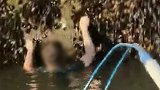 辽宁大连：小伙跳海轻生后悔了，危急时刻海蛎子救了他一命