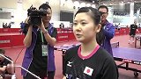 乒乓球-15年-福原爱第一次玩自拍 巧答日本乒坛一姐问题-新闻