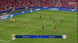 第84分钟本菲卡球员塞费洛维奇进球 本菲卡1-2RB莱比锡