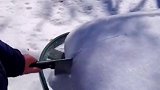 作为南方的孩子的我，没见过这么厚的积雪！做“切糕”让你尝尝鲜