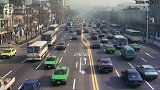 1980年的韩国首尔珍贵录像，城市很繁华
