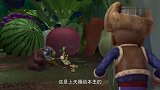 熊出没：强哥扮成草莓偷熊熊的种子，结果被熊熊当成草莓咬了一口