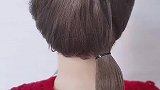 头发短碎发多气质发型这样盘