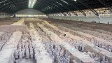 请导游讲解，秦始皇兵马俑，参观完以后大涨知识，秦军真的厉害