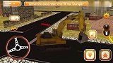 奇趣驾驶工程车修建房屋小游戏