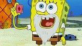海绵宝宝的魔法，让章鱼哥觉得非常幼稚，决定要远离他！