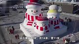 “尔滨”网红大雪人“露脸”啦