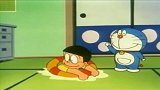 哆啦A梦：大雄，这下可以好好学习游泳了吧，不用担心会溺水了！