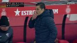 第34分钟韦斯卡球员路易斯·阿维拉进球 赫罗纳0-1韦斯卡
