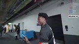 甲亢哥在球门后现场观看了迈阿密门将扑点瞬间