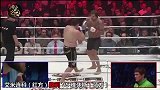 两个大胖子的擂台对决，他被打的毫无反手之力！