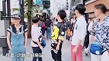 大张伟撩妹真厉害，日本街头撩妹要带人走，小姐姐都懵了！