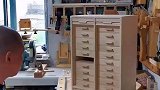老师傅纯手工打造木柜