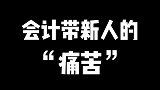 会计带新人的痛苦