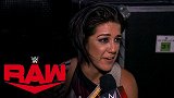 RAW第1415期赛后采访：让她后悔加盟WWE 贝莉誓言为小疯妹打造专属“惊悚特辑”