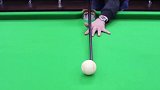 斯诺克 台球 鼠你最准 新手打不出低杆？多半是不敢往前出杆，不会延伸！