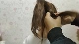 原来丸子头这么简单，只需几步，就能拥有吴谨言同款丸子头