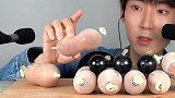 韩国帅哥吃冰淇淋气球龟蛋