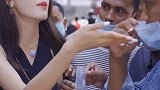 日常收货，不忘关爱一下大叔的逍遥！中缅边境 美女 关爱老人