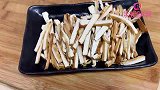 难怪饭店的素三丝那么好吃，掌握一个小窍门，自己在家也可以做