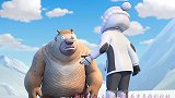熊出没全集：光头强和熊二在雪原看到了冰晶风铃，真漂亮啊