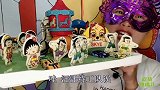 小姐姐吃创意“游乐园巧克力”旋转木马葫芦娃，奶香柔滑脆