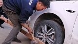 给长安汽车拆轮胎简直就是噩梦！＃车