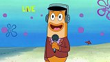 海绵宝宝：湖里产生泡泡，海绵和派大星一起带海边玩耍