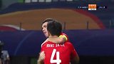 1-1！奥斯卡定位球助攻 王燊超中路插上扳平比分