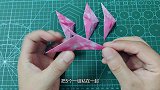 超简单的五角星灯笼挂饰，看一遍就学会了