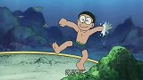 哆啦A梦：海底世界太美妙了，可怜静香不在。