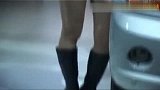 三菱展台红衣美女车模-5月30日