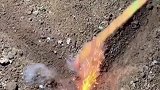 本可能自由旋转，现在只能原地冒烟