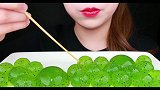 青蛙果冻球真的好漂亮呀，看颜值就爱了